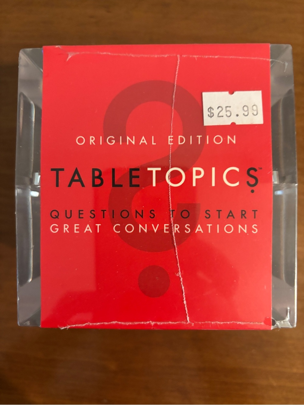 Original Edition Conversation Cards — Red